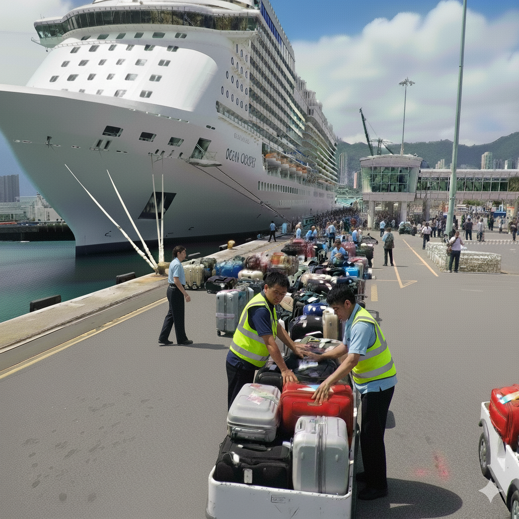 【前払い可】クルーズ船ポーター業務